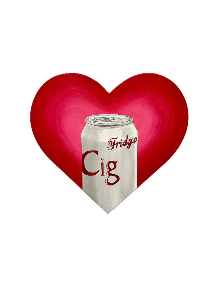 "Fridge Cig” Art Print for wholesale by Audrey Gale + Art