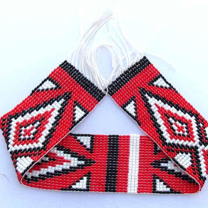 1-1/4 X 20 Inch Beaded Strip For Crafts for wholesale by BEADS CORNER