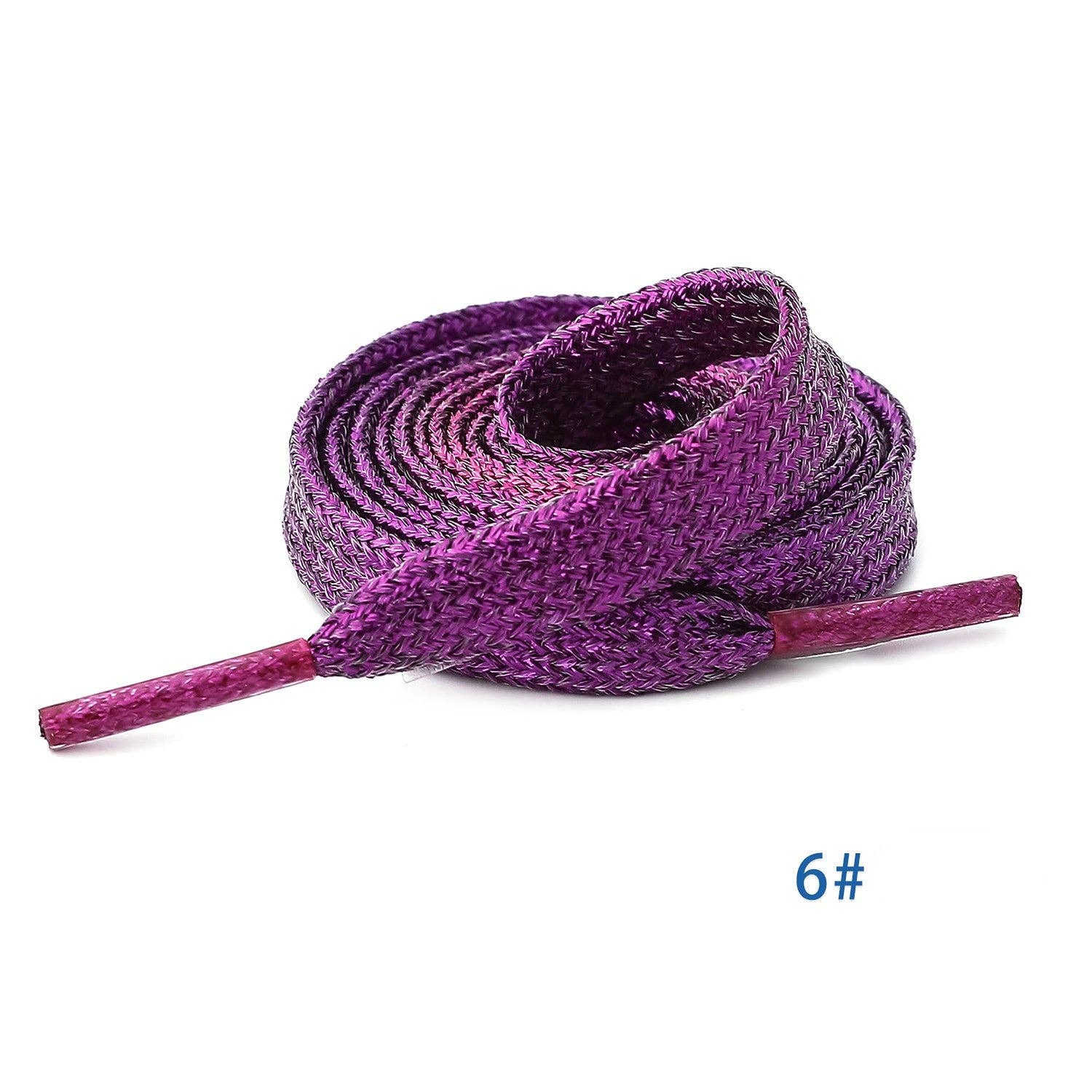 Funkyrel® Atzbranding Limited - Wholesale Shoelaces - Unisex - Shoeya - Glitter Flat Shoelaces In Capsule7