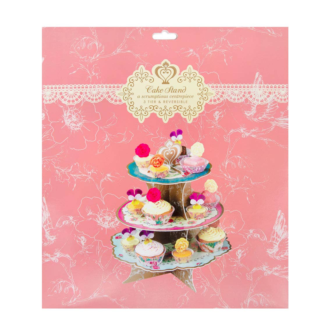 Talking Tables USA - Wholesale Cake Stand - 3 Tier Cake Stand | Tea Party |2