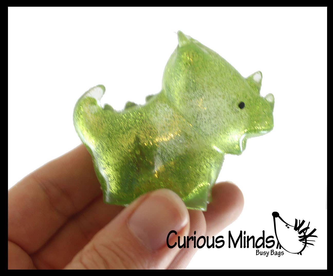 Curious Minds Toys - Wholesale Squishy Toy - Kids & Baby - 1 Dinosaur Sugar Ball - Dino Thick Glue/Gel Syrup Molasses S6