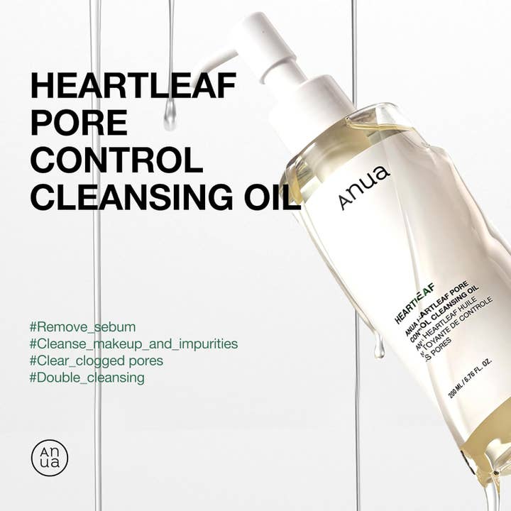 MEHIAZ - Wholesale Facial Cleanser - Anua Heartleaf Pore Control Cleansing Oil – 200ml2