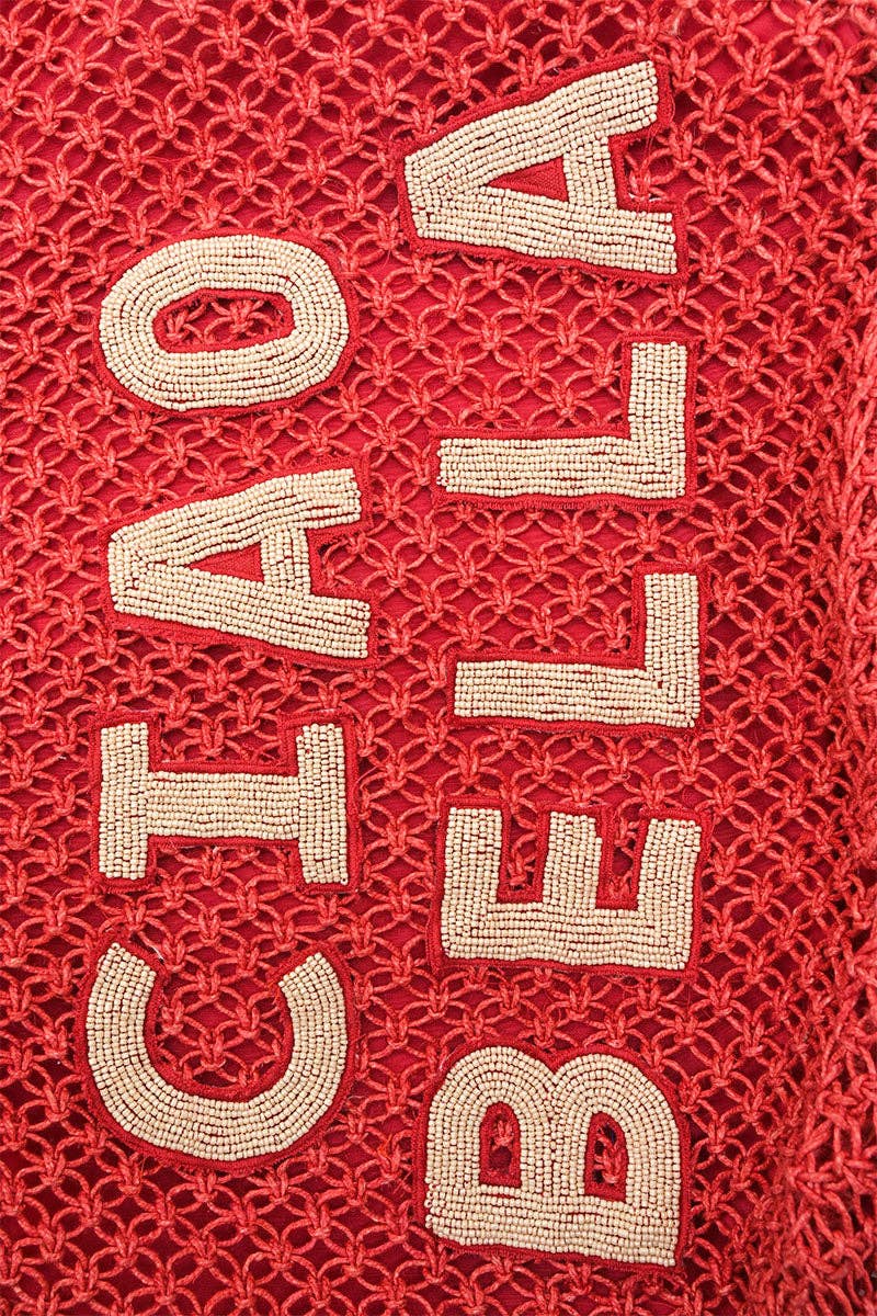 America & Beyond - Wholesale Tote Bag - Women's - Ciao Bella Beaded Macrame Jute Tote1