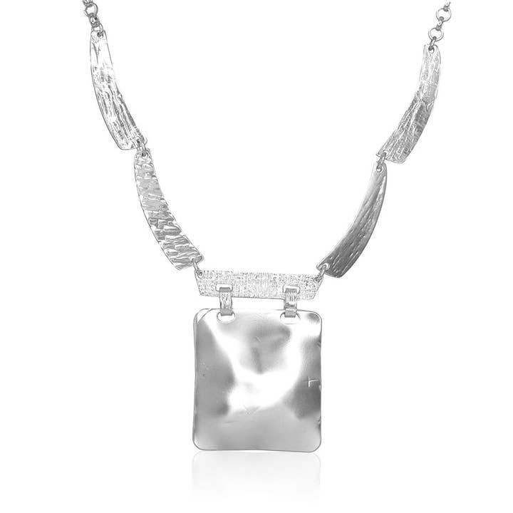 KARINE SULTAN - Wholesale Pendant/charm necklace - Large Plate Pendant Necklace - Discounted Item1