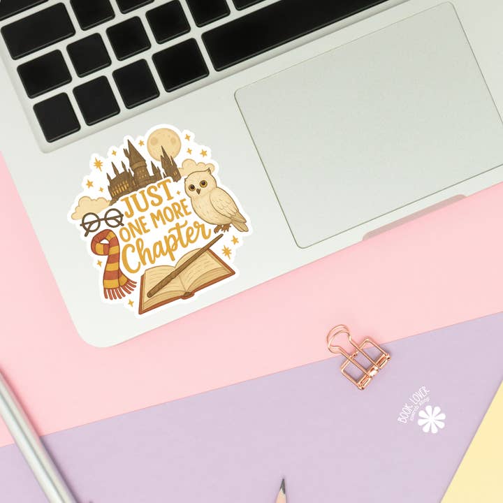 Book Lover Merch Shop - Wholesale Sticker - Magical Just One More Chapter Stickers / Bookish Stickers1