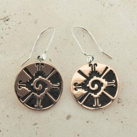 Circle Maya Earring - Copper for wholesale by Makers & Providers