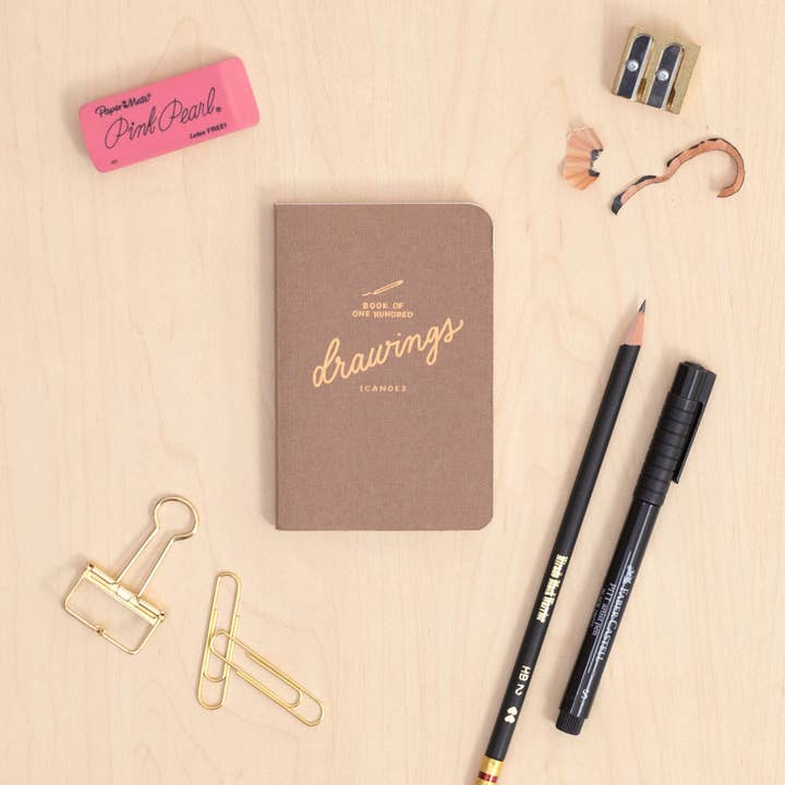 1canoe2 | One Canoe Two Paper Co. - Wholesale Journal/Diary - One Hundred Drawings Journal3