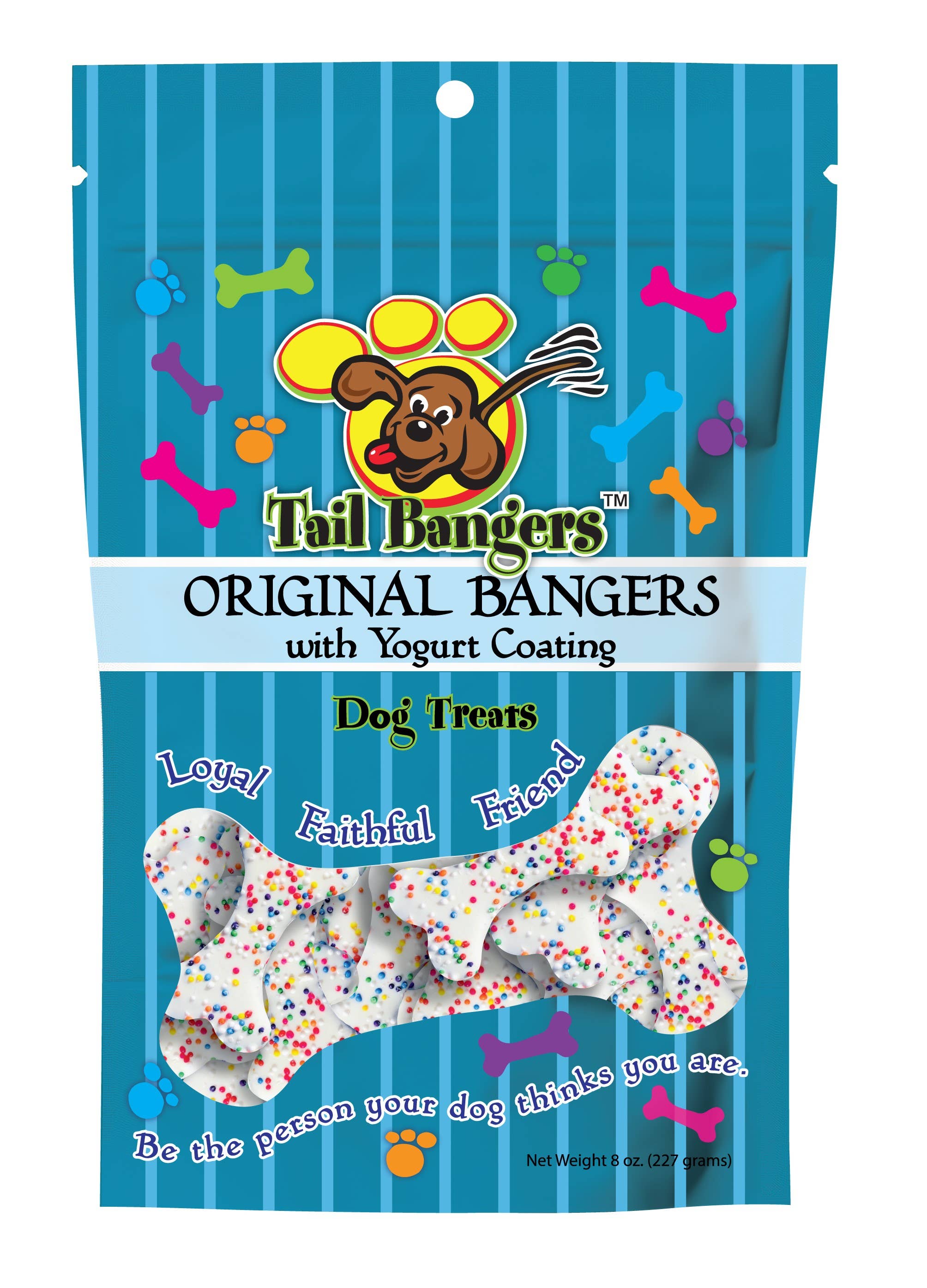 Tail Bangers - Wholesale Pet Treats - Dog - 8 oz. - Original Bangers With Yogurt Coating0
