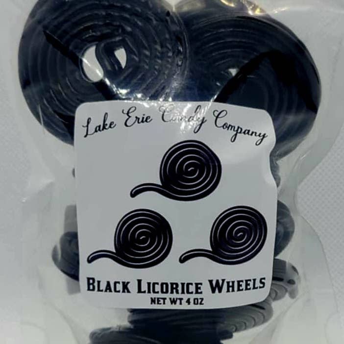 Lake Erie Candy Company - Wholesale Licorice - Black Licorice Wheels