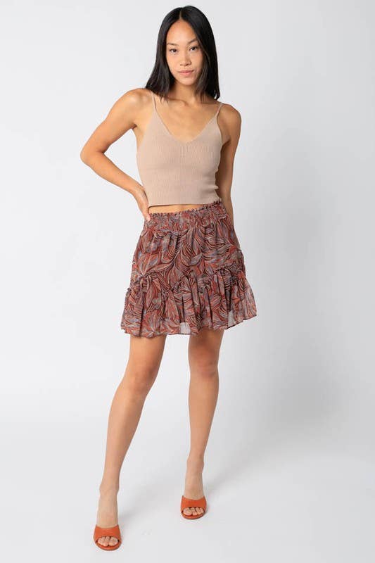 Cuivre Brun Jupe Mini Joie en vente sur Faire3