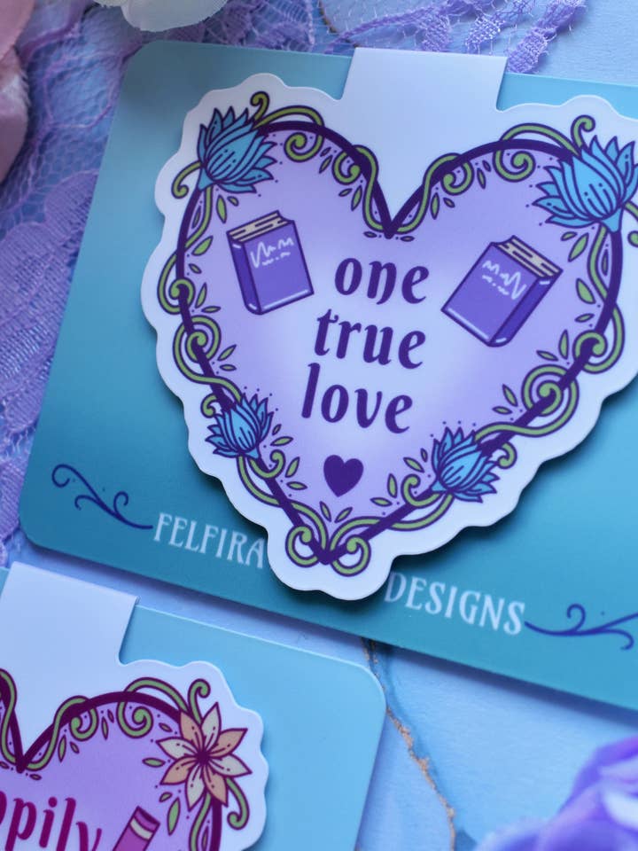 *NEW* One True Love - Magnetic Bookmark for wholesale by Felfira Moon Designs