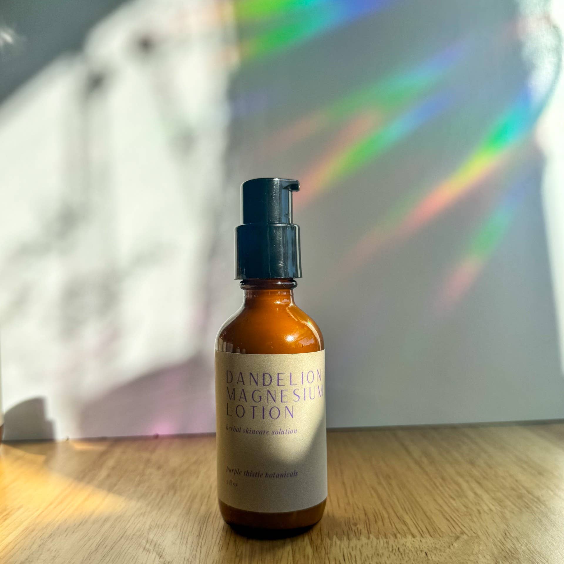 Purple Thistle Botanicals - Wholesale Pain Relief Spray/Cream - Dandelion Magnesium Lotion1