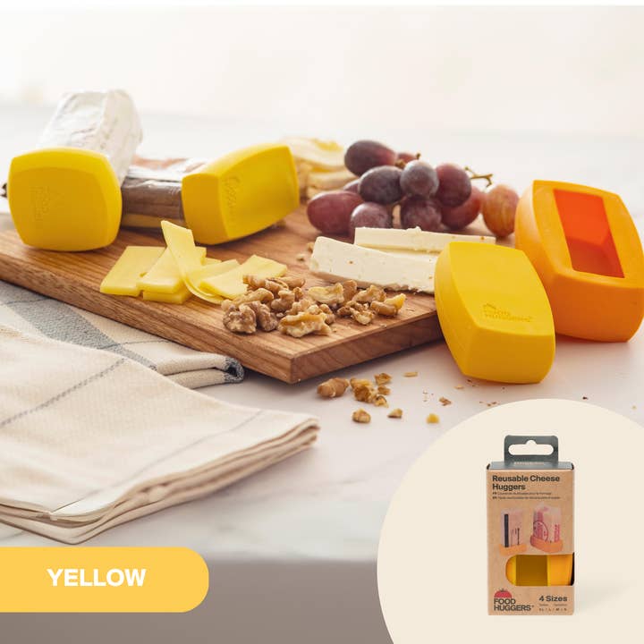Food Huggers - Wholesale Food Storage Wrap/Bag - Food Huggers Cheese Hugger Set/4