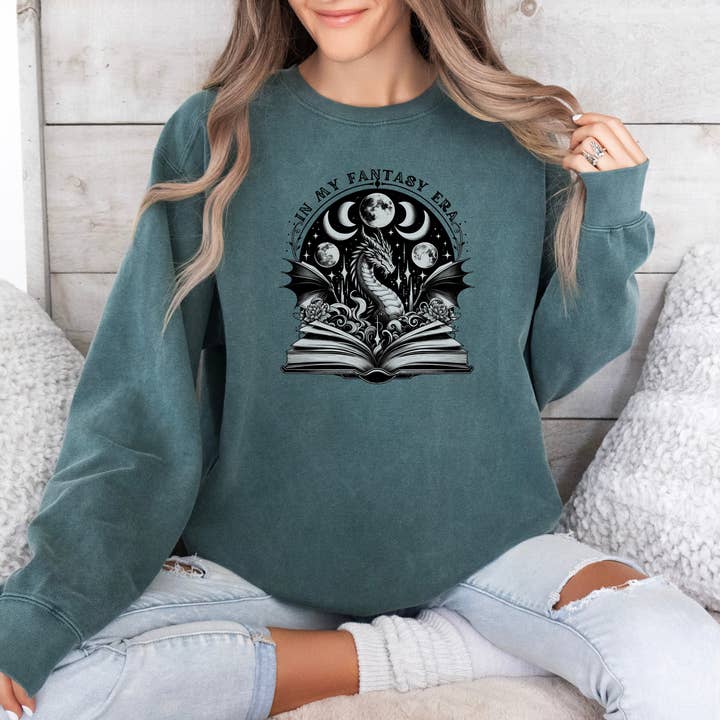 Merry May - Vente Sweat-shirt à imprimés – femme - Dans mon sweat-shirt Fantasy Era