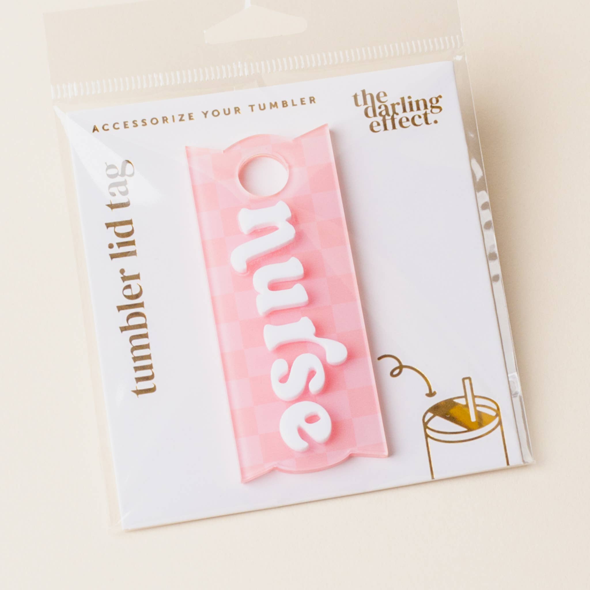 The Darling Effect - Vente Couvercle de boisson - Couvercle pour gobelet Tag-Nurse1