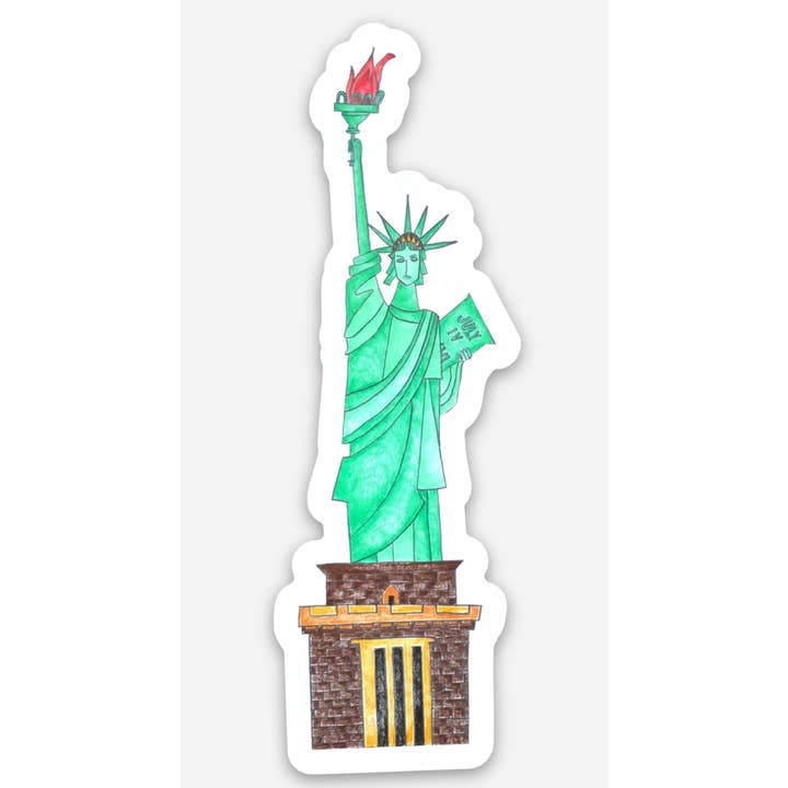 Natchie - Wholesale Sticker - Statue of Liberty Sticker