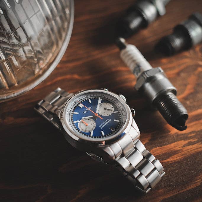 Helgray Watches - Wholesale Wrist Watch - Men's - Silverstone Blue2