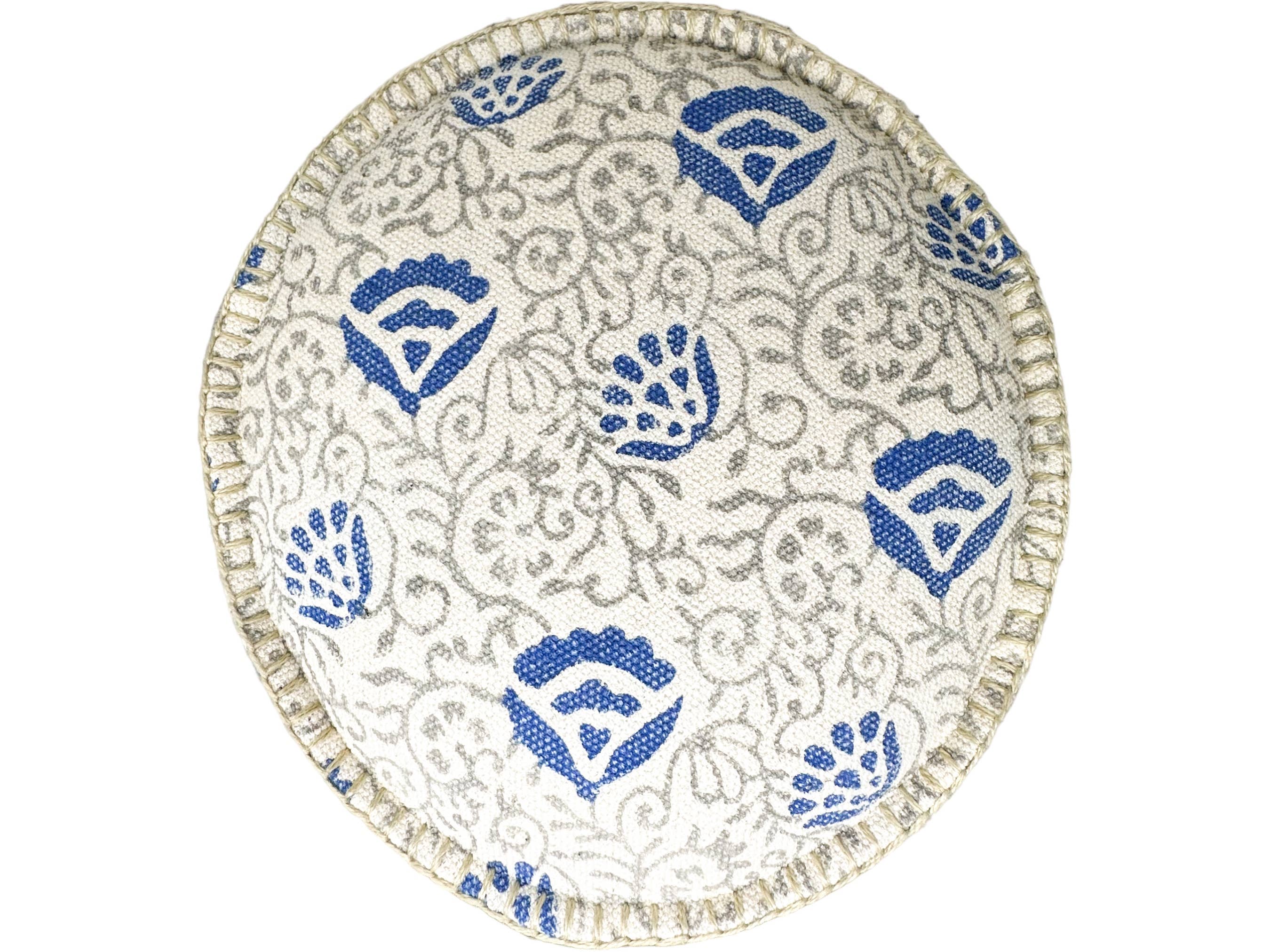 Asia West - Wholesale Pouf - Round Pouf/Ottoman/Stool-Cotton Canvas10