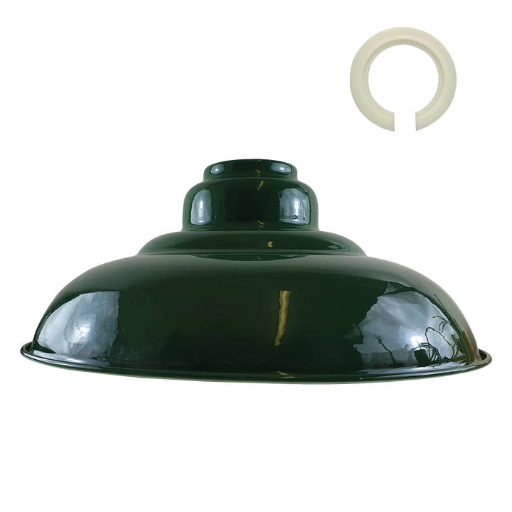 Green Colour Gloss Modern Metal Indoor Home Light Lampshade for wholesale by Ledsone