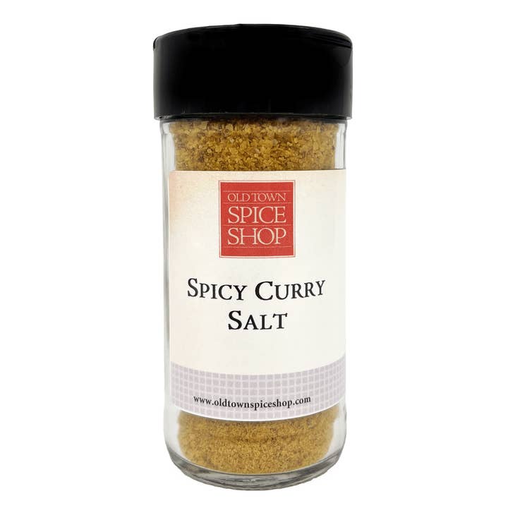 Spicy Curry Salt Gourmet Salt for Cooking & Grilling for wholesale by Old Town Spice Shop