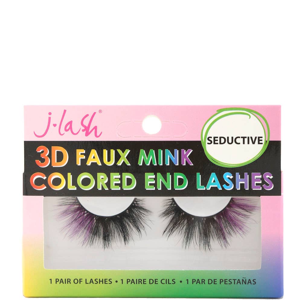 JOIA ACCESSORIES – Engroshandel Falske øjenvipper – J LASH 3D FAUX MINK FARVEDE END LASHES, 3D EC4