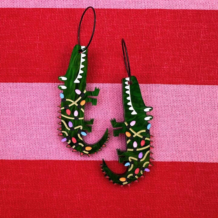 The Sassy Pants Co - Wholesale Dangle earrings - CHRISTMAS CROCS | CHRISTMAS COLLECTION1
