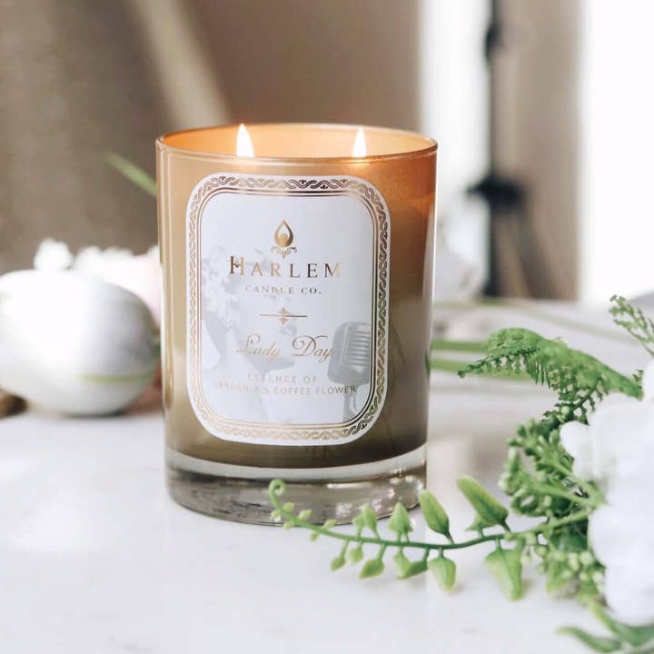 Harlem Candle Co - Wholesale Jar/Filled Candle - "Lady Day" luxury candle2