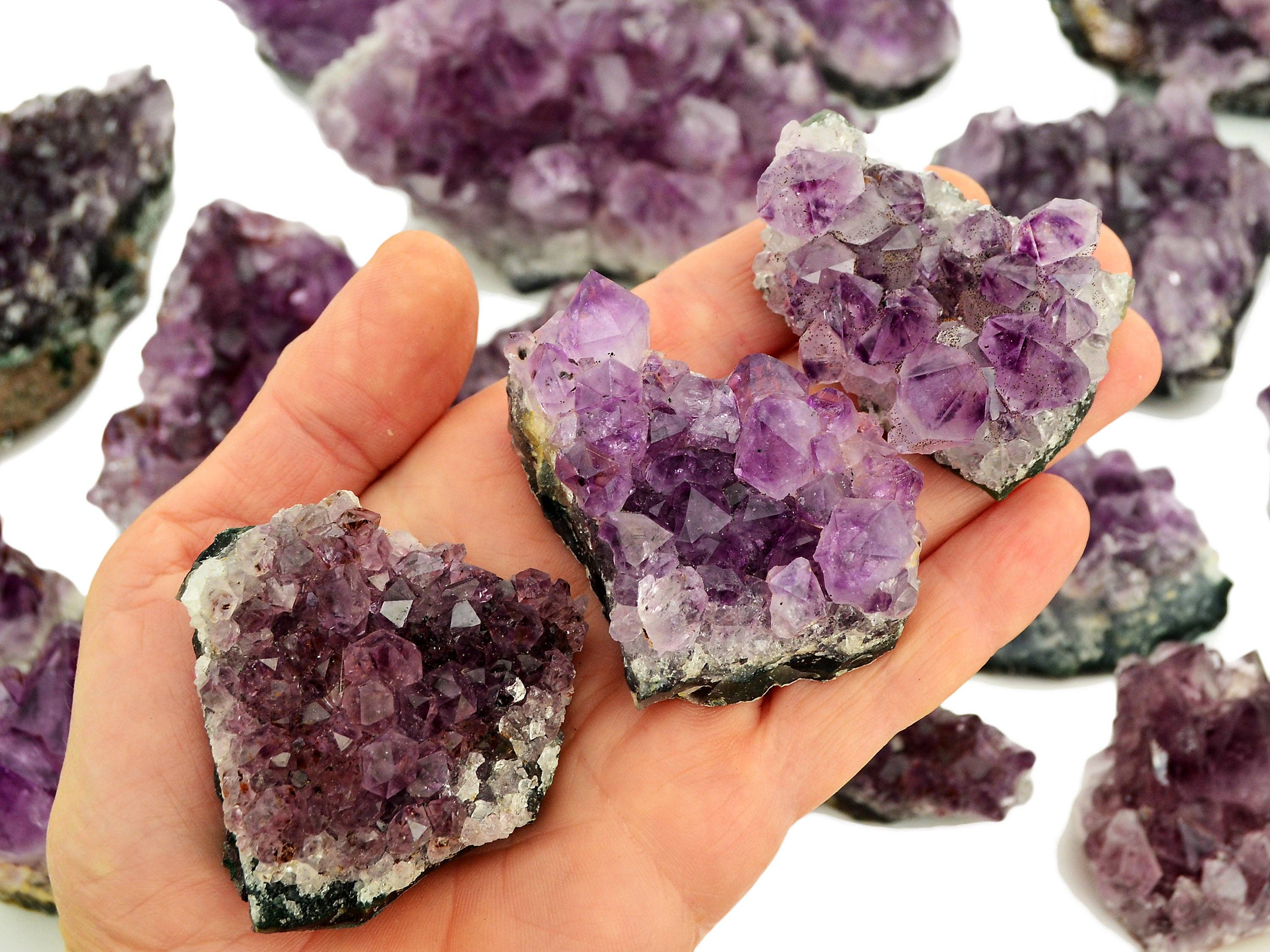 Kaia & Crystals - Wholesale Spiritual Stone/Crystal - Amethyst Druzy Crystal (Brazil) AAA+ Quality (40g - 250g)2