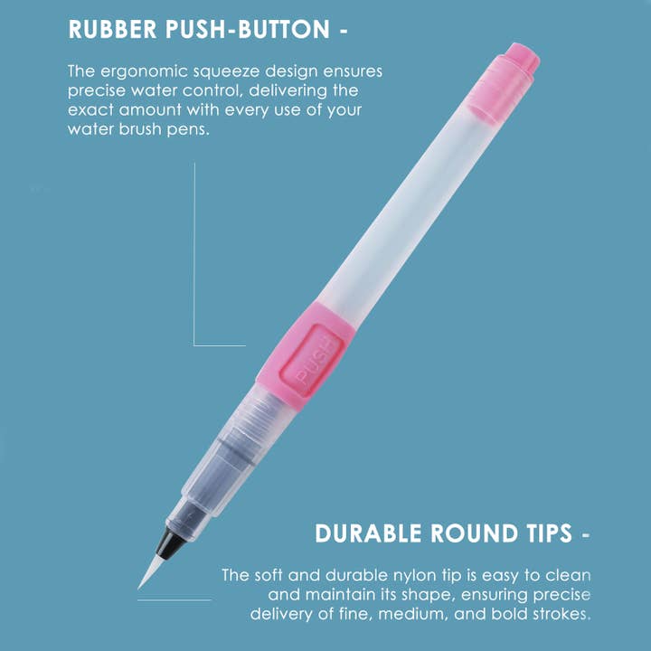 Grabie - Wholesale Paint/Wax Brush - Premium Water Brush Pen Set Of 31