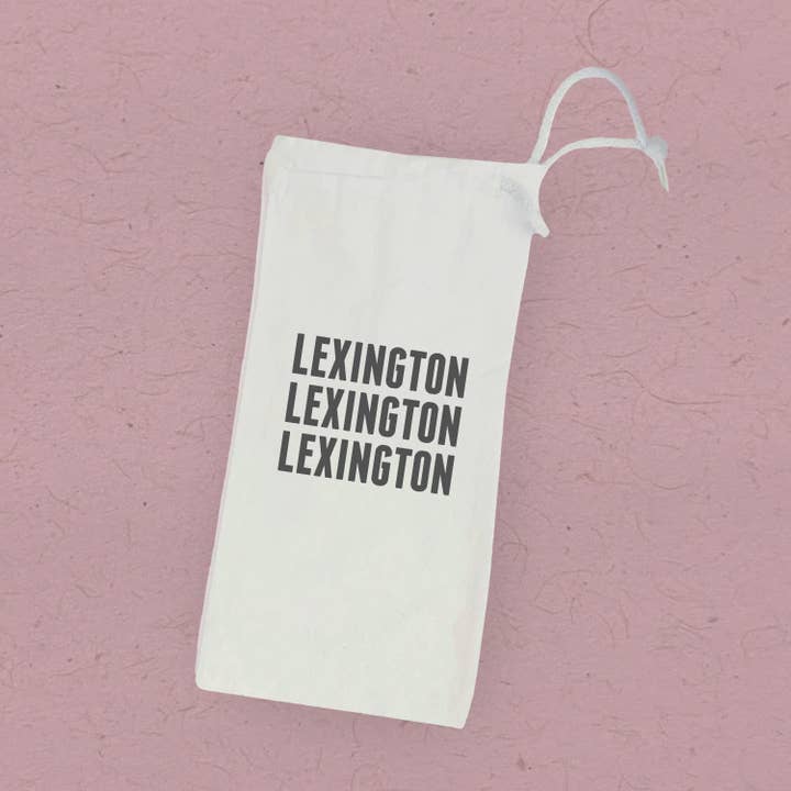 Ripetizioni Semplici - Borsa per Vino in Tela Personalizzata per la vendita all'ingrosso da parte di Boheme Bliss