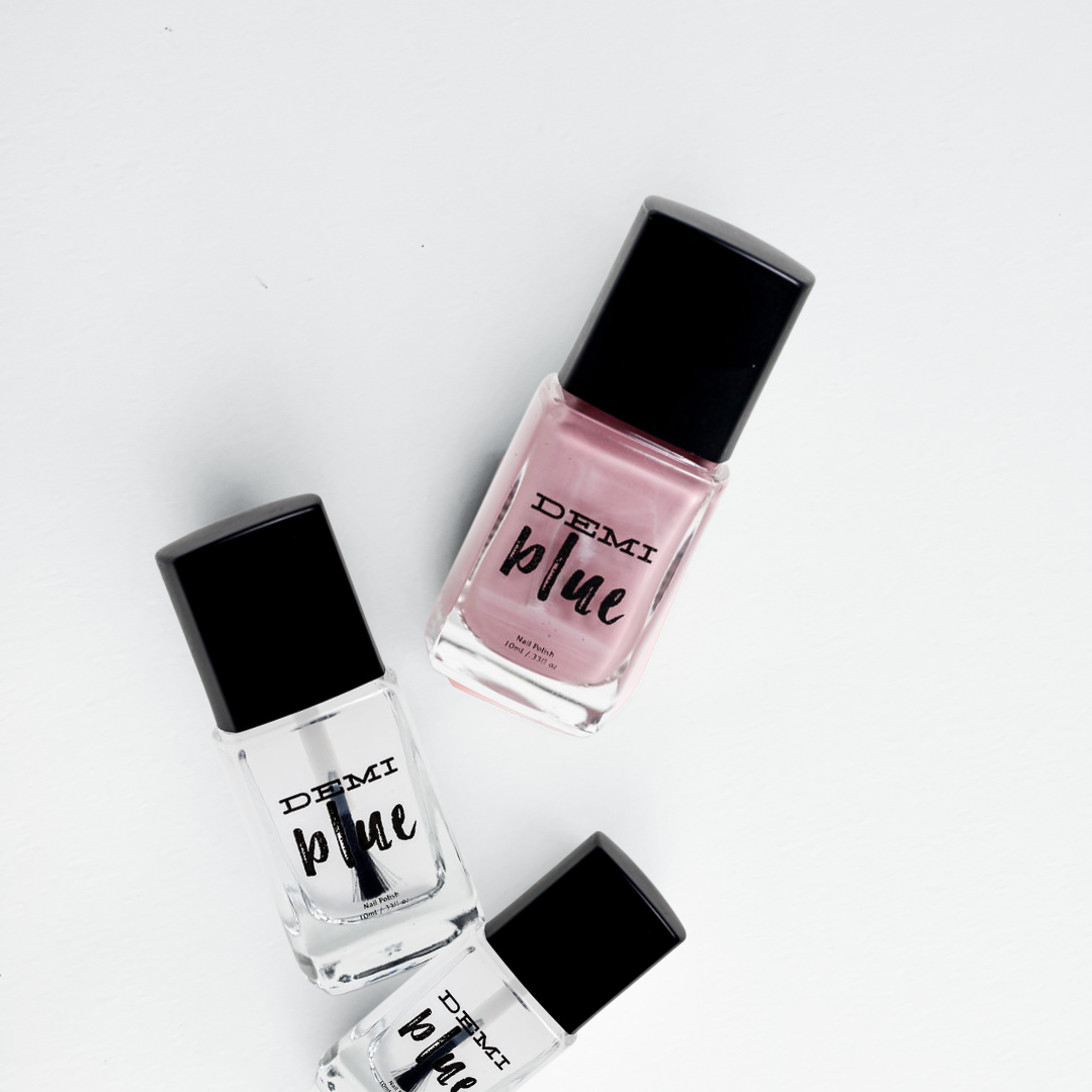 DEMIblue Clean and Vegan Nail Polish - Wholesale Nail Polish Set - Pink Survivors Duo-Vegan Nail Polish1