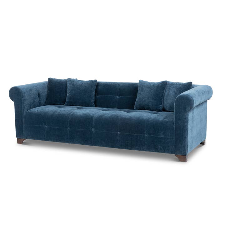 Tuxedo Sofa, Imperial Indigo for wholesale by Park Hill Collection