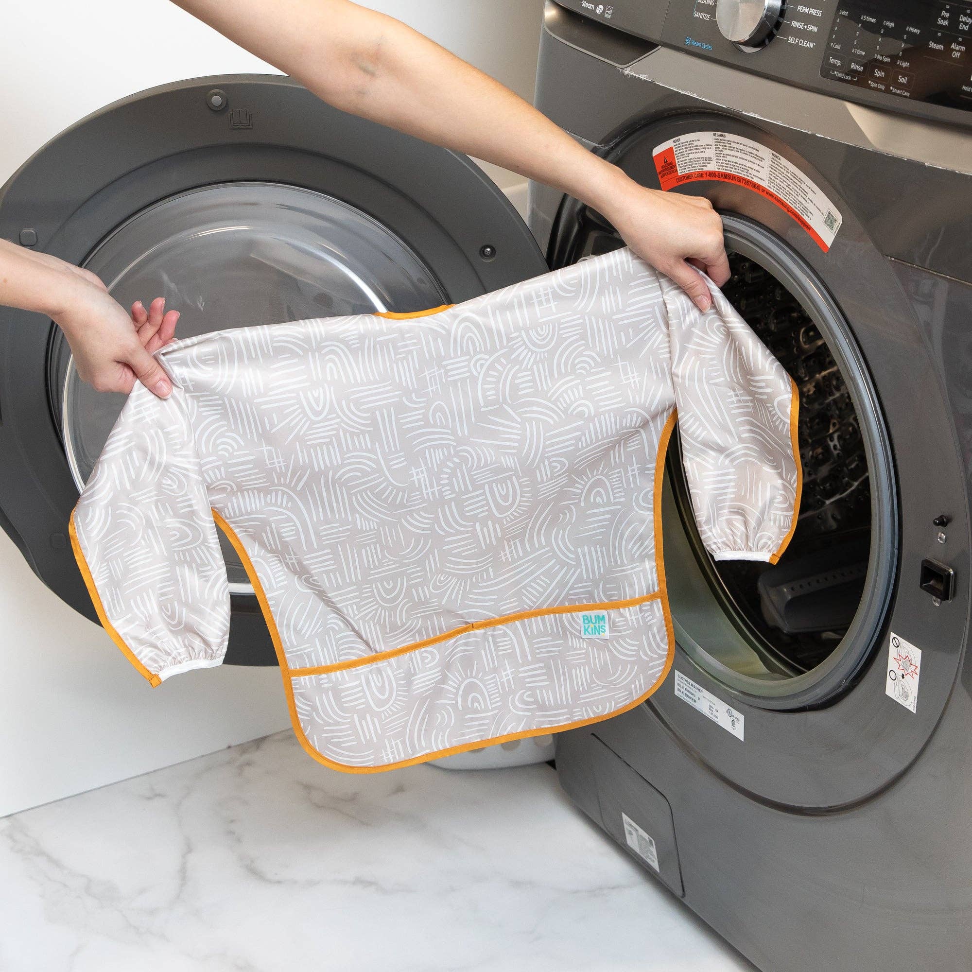 Bumkins - Vente Tablier de dessin – enfant et bébé - Blouse artistique à manches longues : Wander11