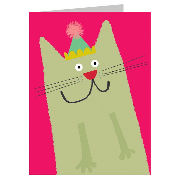 Biglietto di auguri KAB17 Mini Cat per la vendita all'ingrosso da parte di Kali Stileman Publishing