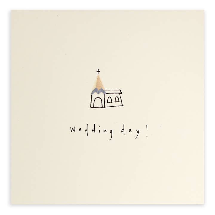 Pencil Shavings Cards – Wedding Church for wholesale by Ruth Jackson USA