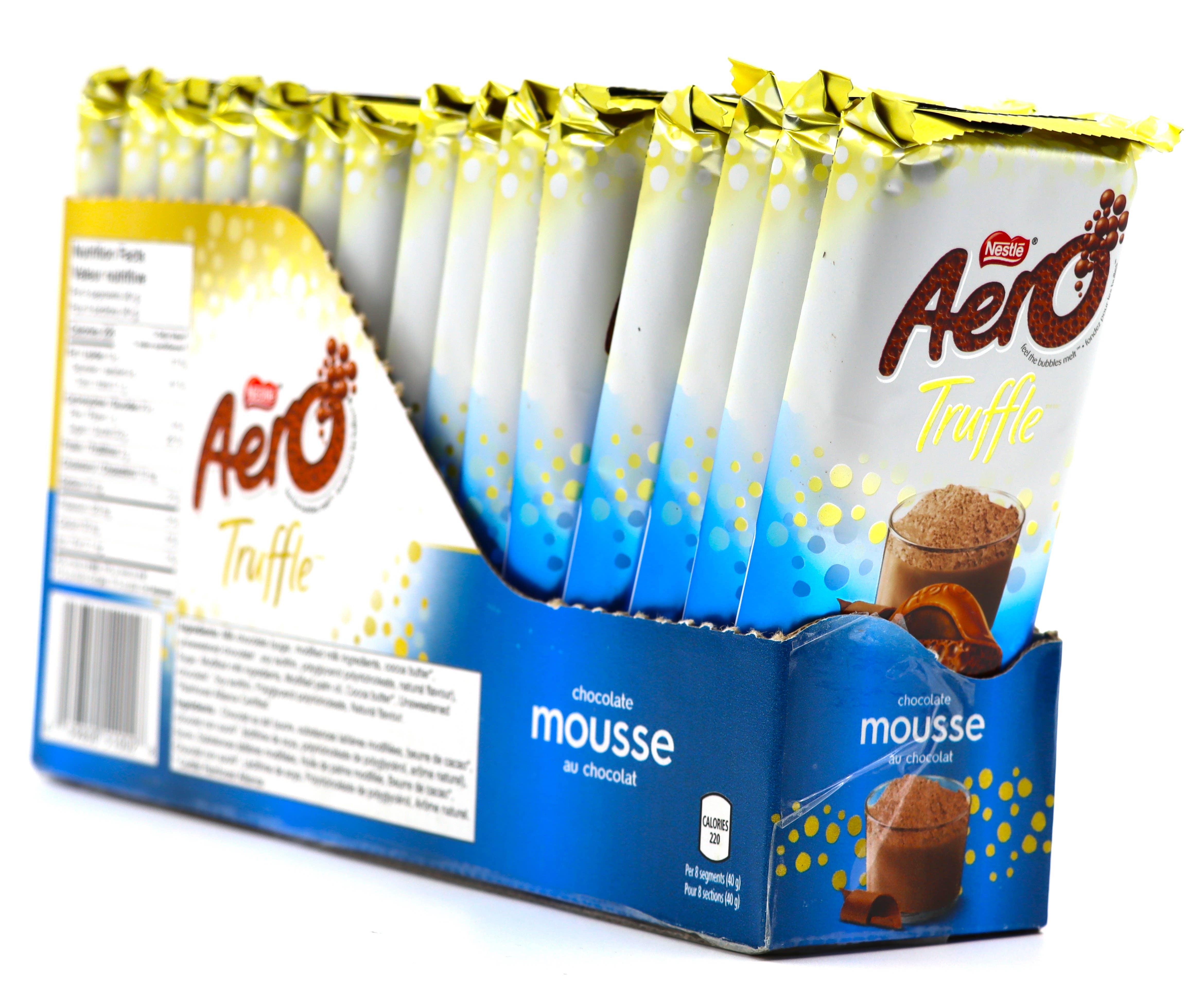 Grandpa Joe's Candy Shop - Vente Barre chocolatée - Importation limitée - Nestlé AERO Truffle Mousse au chocolat, 105g1