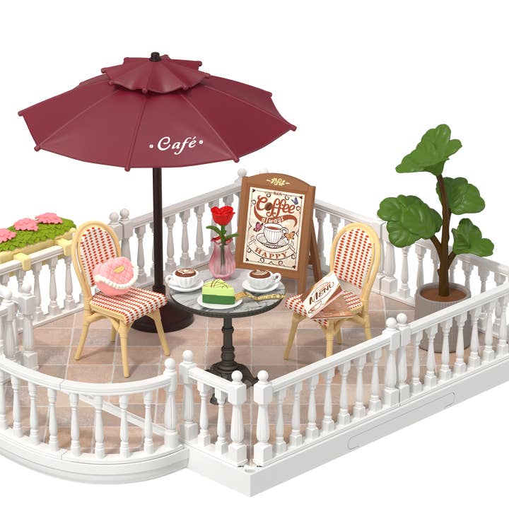 Robotime - Wholesale DIY Craft Kit - DWP09 Chic Café Terrace1