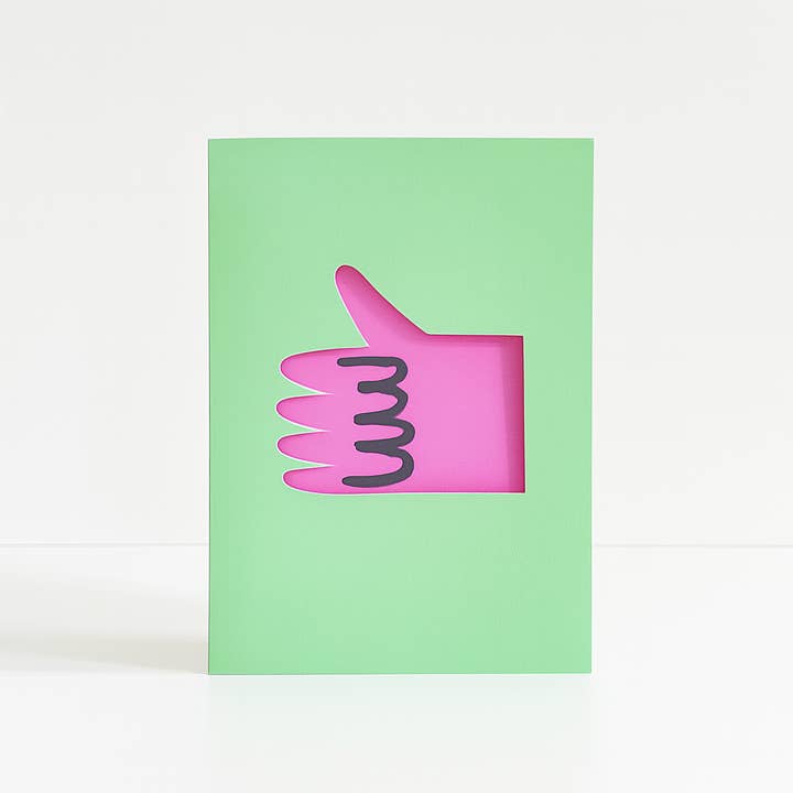 Rumble Cards - Wholesale Congratulations card - Thumbs Up Card - Congratulations - Well Done - You Did It