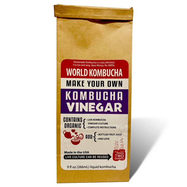 Make Kombucha Vinegar Kit for wholesale by World Kombucha