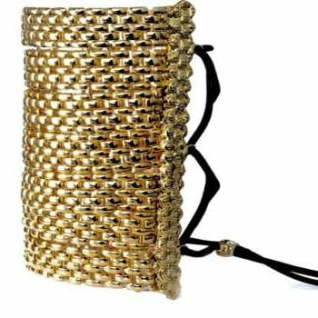 Impressive Chain Gold Plated Bracelet for wholesale by Viviane Guenoun