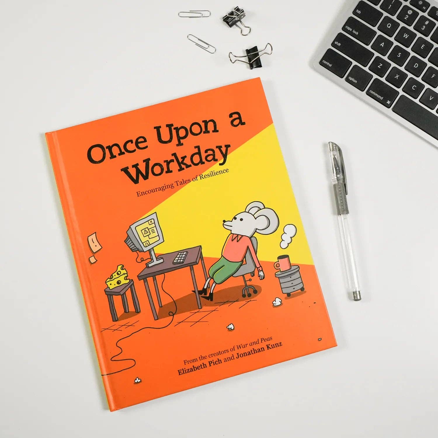 War and Peas - Wholesale Humor Book - Once Upon a Workday Signed Book (English)1