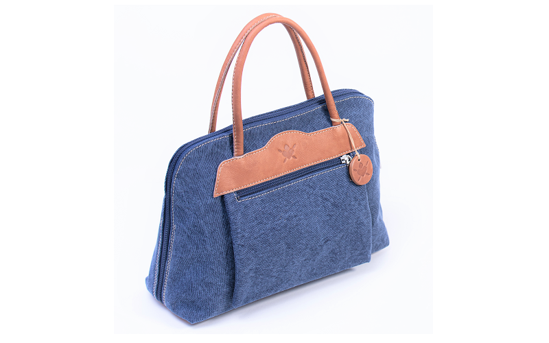 WeYeah!® Fashion - Venta al por mayor Bolso con asas - Mujer - Bolso y clutch Daisy-May de cuero y algodón ecológico WeYeah!® Fashion10