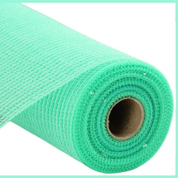 10,25"X10Yd Kunst-Jute/PP Streifen Mintgrün RY8312T9 für den Großhandel von DecoExchange