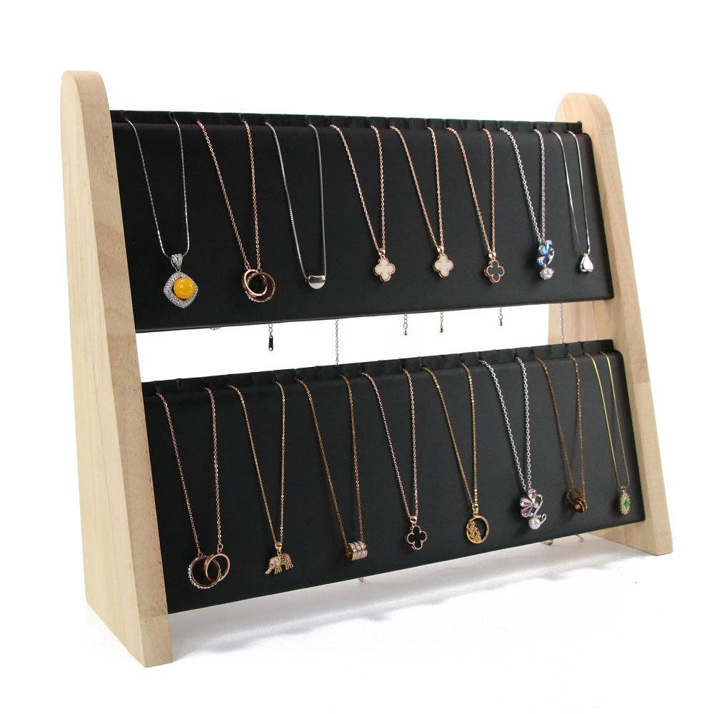 Ole - Wholesale Jewelry Stand & Display - Jewelry Vertical Necklace Bracelet Display Rack W18122