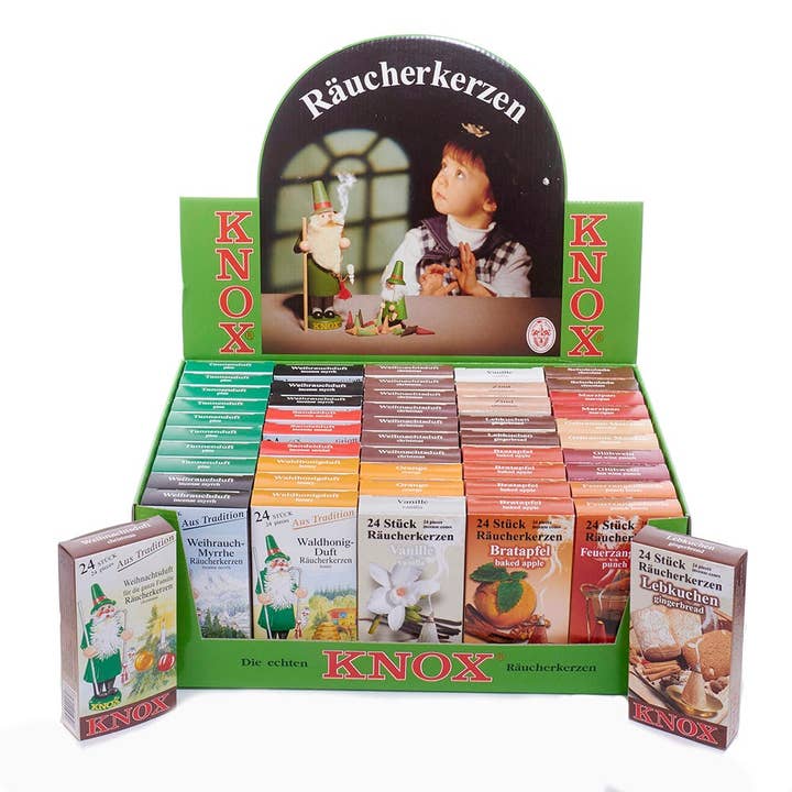 Kurt S. Adler, Inc. - Wholesale Air Freshener - Fragrance Incense Cones, 24-Piece Box; 15 Assorted Scents