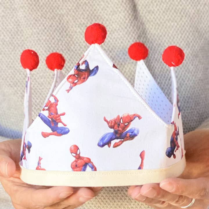 Corona di compleanno - Spiderman per la vendita all'ingrosso da parte di NemokiShop