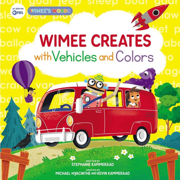 HarperCollins Christian Publishing - Wholesale Preschool Book (3-5) - Wimee Creates with Vehicles and Colors