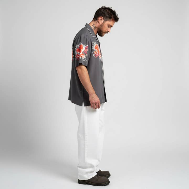 Virgoan Wish LLC - Wholesale Button Down Shirt - Men's - Caicos | Men's Short-Sleeved Shirt | Available in Europe4