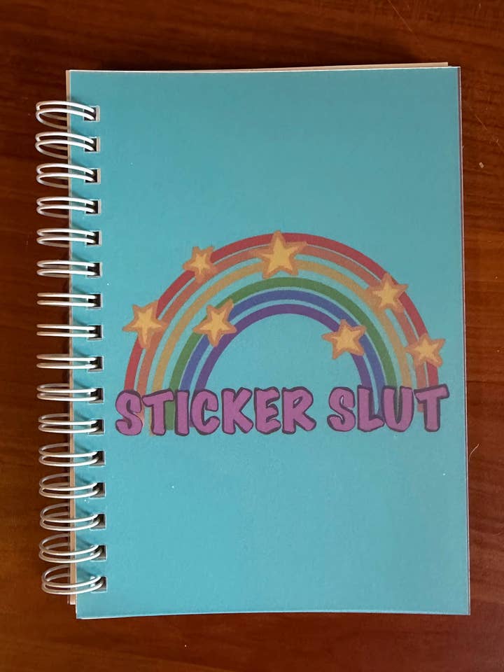 Livre d'autocollants réutilisables Autocollante Salope pour la vente par In Stitches by Sara