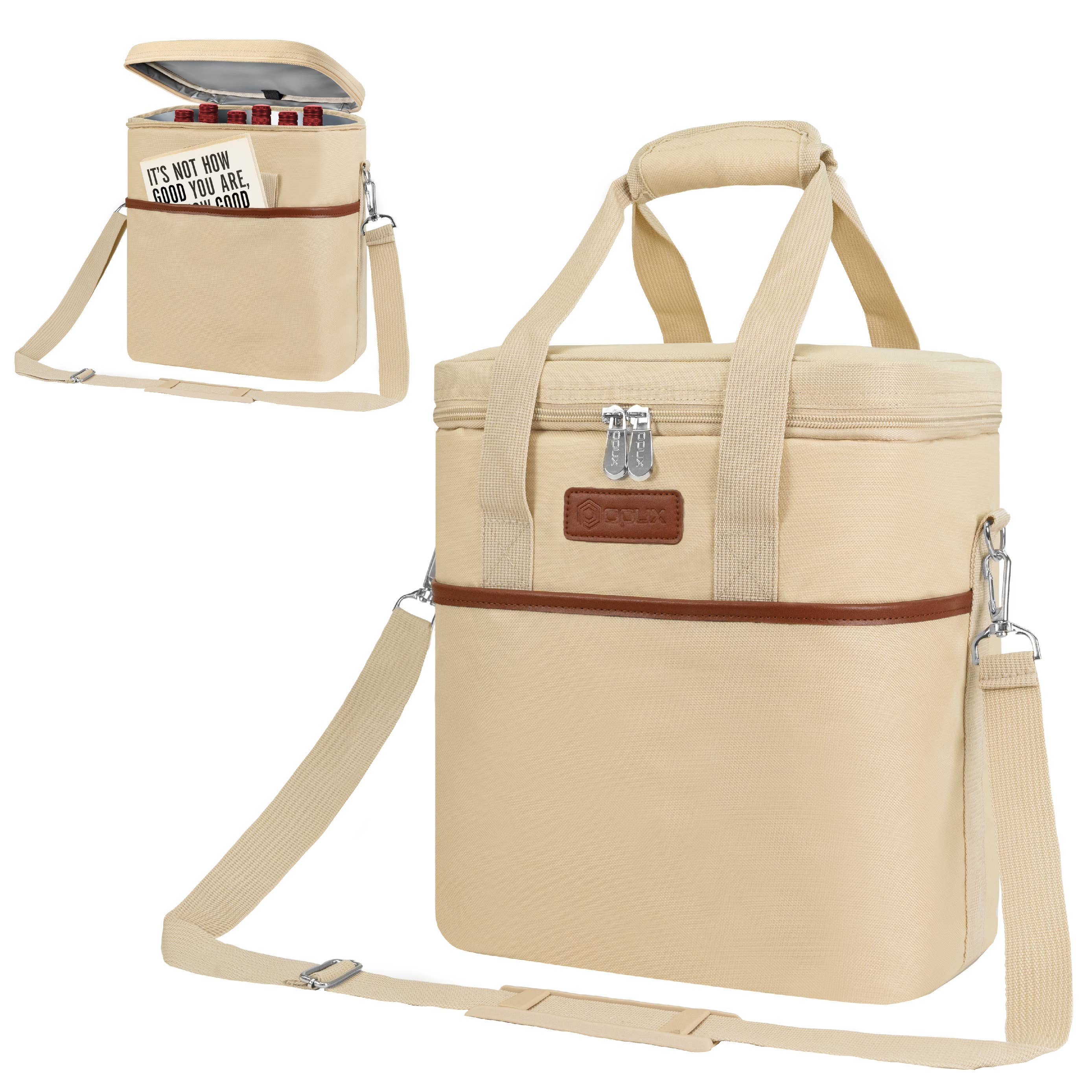 OPUX - Wholesale Wine Tote - 6 Bottle Wine Carrier Bag15